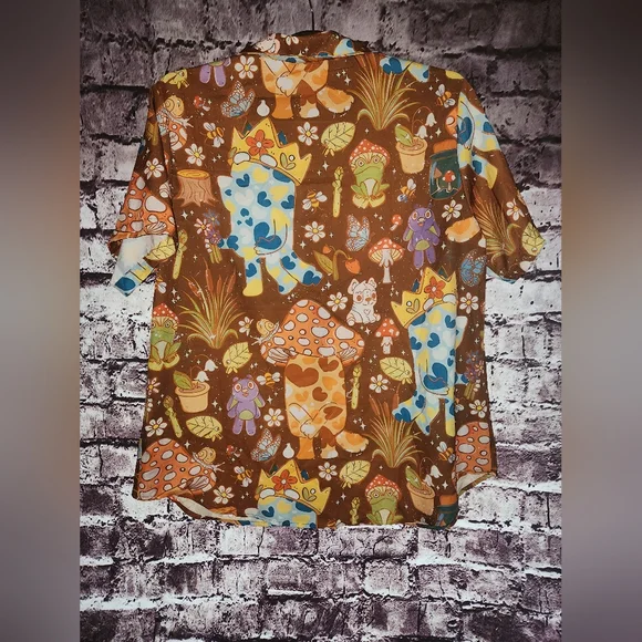 Bluey Button Up Shirt sz XL - Picture 2 of 2